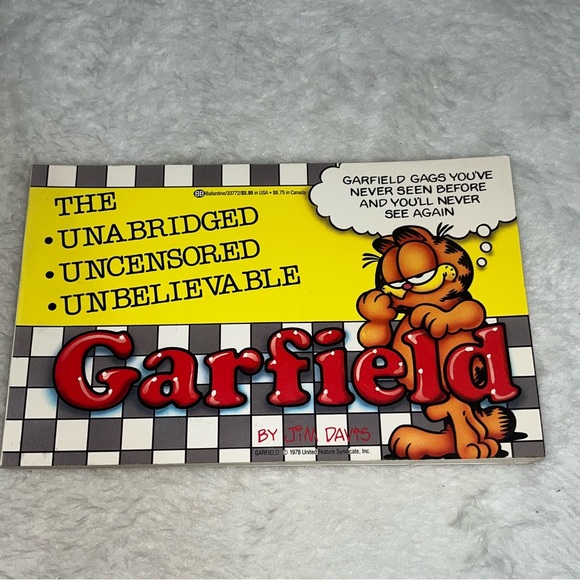 Garfield Storybook by Jim Davis lot of 2 1986& 1990 prints - Picture 4 of 11